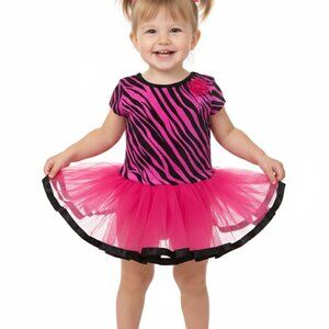 Baby Girl's Girls Animal Print Tutu Photo Op Size 6-12 Months NWT